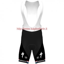 Completo Ciclismo 2020 Quick-Step Luxembourg Champion Salopette Ciclismo