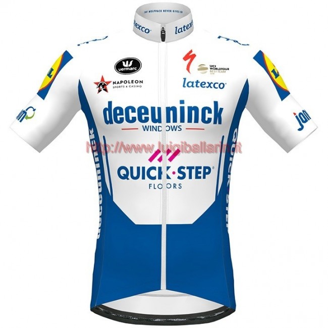 Completo Ciclismo 2020 Quick-Step Squadre Maglia Ciclismo Manica Corta Completo Ciclismo 2020 Quick-Step Squadre Maglia Ciclismo Manica Corta