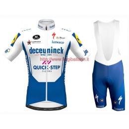 Completo Ciclismo 2020 Quick-Step Squadre abbigliamento Bici Completo Maglia Ciclismo Corta e Salopette