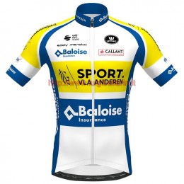 Completo Ciclismo 2020 SPORT Vlaanderen-Baloise Maglia Ciclismo Manica Corta
