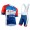 Completo Ciclismo 2020 TOTAL Direct Energie abbigliamento Bici Completo Maglia Ciclismo Corta e Salopette