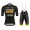 Completo Ciclismo 2020 TREK Pirelli nero abbigliamento Bici Completo Maglia Ciclismo Corta e Salopette