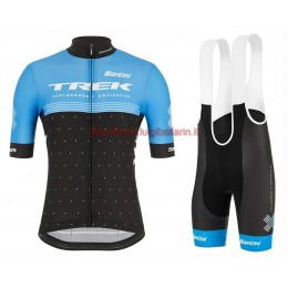 Completo Ciclismo 2020 TREK Usine Racing Blu-nero abbigliamento Bici Completo Maglia Ciclismo Corta e Salopette
