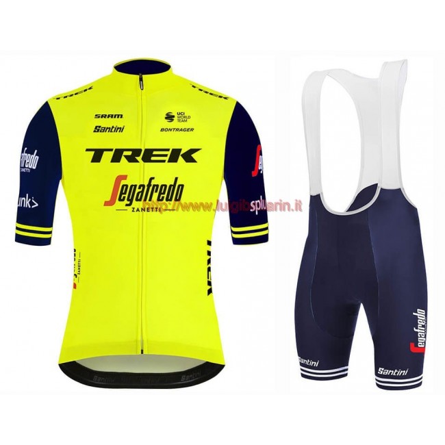 Completo Ciclismo 2020 Trek Segafredo giallo abbigliamento Bici Completo Maglia Ciclismo Corta e Salopette Completo Ciclismo 2020 Trek Segafredo giallo abbigliamento Bici Completo Maglia Ciclismo Corta e Salopette