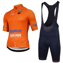 2018 TOUR DOWN UNDER Santos abbigliamento Ciclismo Completo Maglia Ciclismo Corta e Salopette 46551MD