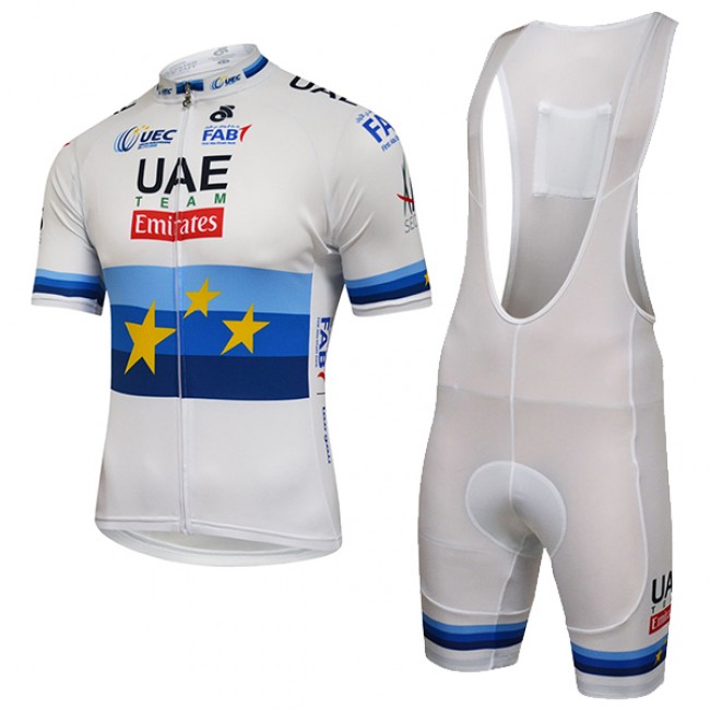 2018 UAE EUROPEAN CHAMPION abbigliamento Ciclismo Completo Maglia Ciclismo Corta e Salopette 30646OG 2018 UAE EUROPEAN CHAMPION abbigliamento Ciclismo Completo Maglia Ciclismo Corta e Salopette 30646OG