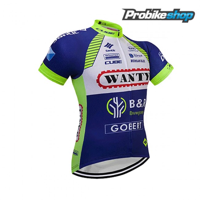 2018 Wanty Maglia Ciclismo Manica Corta 83660AT 2018 Wanty Maglia Ciclismo Manica Corta 83660AT