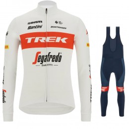Trek Segafredo 2022 Pro Team Abbigliamento Maglia Ciclismo Manica Lunga e Salopette Lunga uJlkZ
