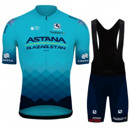 astana Tour De France 2022 Team abbigliamento Bici Completo Maglia Ciclismo Corta e Salopette NXEZl