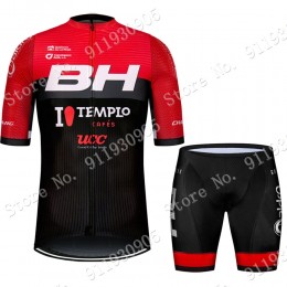 BH Pro Team 2021 abbigliamento Bici Completo Maglia Ciclismo Corta e Salopette 4S1o7