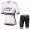 White Slovenia Tour De France Bahrain Victorious 2021 abbigliamento Bici Completo Maglia Ciclismo Corta e Salopette u6mPC