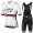 White Slovenia Tour De France Bahrain Victorious 2021 abbigliamento Bici Completo Maglia Ciclismo Corta e Salopette 1UUEJ