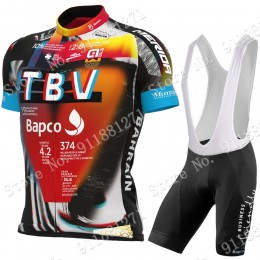 Bahrain Victorious TBV 2021 abbigliamento Bici Completo Maglia Ciclismo Corta e Salopette PzhKc