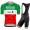 Green Slovenia Tour De France Bahrain Victorious 2021 abbigliamento Bici Completo Maglia Ciclismo Corta e Salopette 7mtQ5