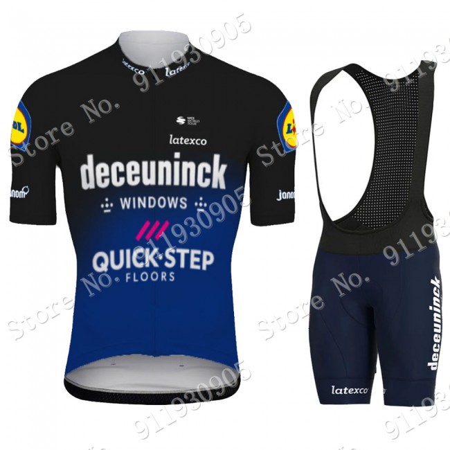 Deceuninck Quick Step Pro Team Black 2021 abbigliamento Bici Completo Maglia Ciclismo Corta e Salopette TWBtf Deceuninck Quick Step Pro Team Black 2021 abbigliamento Bici Completo Maglia Ciclismo Corta e Salopette TWBtf