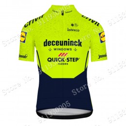 Deceuninck Quick Step Pro Team Green 2021 Maglia Ciclismo Manica Corta YYYDA