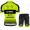 Efapel Pro Team Green 2021 abbigliamento Bici Completo Maglia Ciclismo Corta e Salopette X5ir7