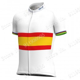 FDJ Pro Team Spanish Champion 2021 Maglia Ciclismo Manica Corta GUF7G