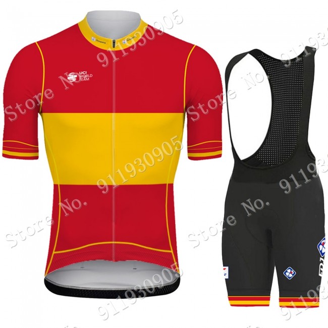 FDJ Pro Team Spanish Espana 2021 abbigliamento Bici Completo Maglia Ciclismo Corta e Salopette KC7oM FDJ Pro Team Spanish Espana 2021 abbigliamento Bici Completo Maglia Ciclismo Corta e Salopette KC7oM