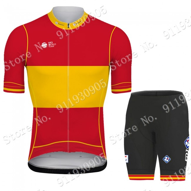 FDJ Pro Team Spanish Espana 2021 abbigliamento Bici Completo Maglia Ciclismo Corta e Salopette sZuS3 FDJ Pro Team Spanish Espana 2021 abbigliamento Bici Completo Maglia Ciclismo Corta e Salopette sZuS3