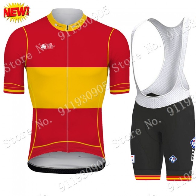 FDJ Pro Team Spanish Espana 2021 abbigliamento Bici Completo Maglia Ciclismo Corta e Salopette IyF9R FDJ Pro Team Spanish Espana 2021 abbigliamento Bici Completo Maglia Ciclismo Corta e Salopette IyF9R