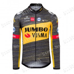 Jumbo Visma Tour De France 2021 Maglia Ciclismo Manica Lunga 8fETI