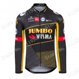 Jumbo Visma Tour De France 2021 Maglia Ciclismo Manica Lunga 3KaEY