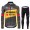 Jumbo Visma Tour De France 2021 Wielerkleding Set Fietsshirts Lange Mouw + Lange Fietsrbroek 0fqWL