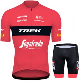 Trek Segafredo Tour De France 2022 Team Abbigliamento Fietsshirt Korte Mouw + Korte Fietsbroeken gCV4M