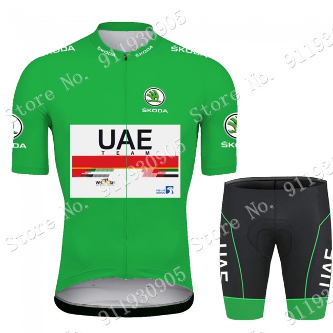 Green UAE Emirates Tour De France 2021 abbigliamento Bici Completo Maglia Ciclismo Corta e Salopette IGONN Green UAE Emirates Tour De France 2021 abbigliamento Bici Completo Maglia Ciclismo Corta e Salopette IGONN