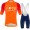 ineos grenadier Tour De France 2022 Team Abbigliamento Fietsshirt Korte Mouw + Korte Fietsbroeken Orange OwhXC
