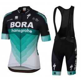 BORA hansgrohe TEAM 2018 abbigliamento Ciclismo Completo Maglia Ciclismo Corta e Salopette 66806VU