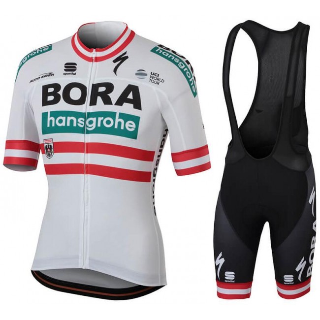 BORA - hansgrohe Austrian champion 2018 abbigliamento Ciclismo Completo Maglia Ciclismo Corta e Salopette 78777JA BORA - hansgrohe Austrian champion 2018 abbigliamento Ciclismo Completo Maglia Ciclismo Corta e Salopette 78777JA