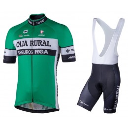 2018 CAJA RURAL abbigliamento Ciclismo Completo Maglia Ciclismo Corta e Salopette 29202NJ
