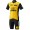 LottoNL-Jumbo 2018 abbigliamento Ciclismo Completo Maglia Ciclismo Corta e Pantaloni Ciclismo 87519WZ