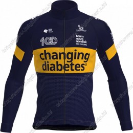 Novo Nordisk 2021 Maglia Ciclismo Manica Lunga JJDQQ