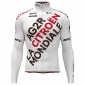 AG2R Citroen 2022 maglia da ciclismo manica lunga squadra di ciclismo professionale AG2R Citroen 2022 maglia da ciclismo manica lunga squadra di ciclismo professionale