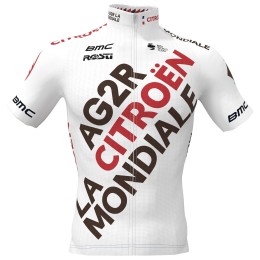 Maglia da ciclismo AG2R Citroen 2022 manica corta (cerniera lunga) squadra di ciclismo professionale