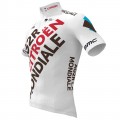 Maglia da ciclismo AG2R Citroen 2022 manica corta (cerniera lunga) squadra di ciclismo professionale Maglia da ciclismo AG2R Citroen 2022 manica corta (cerniera lunga) squadra di ciclismo professionale