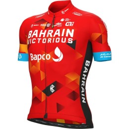 Maglia da ciclismo a maniche corte Bahrain Victorious 2022 - Squadra ciclistica professionale ALE