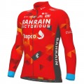Maglia da ciclismo a maniche lunghe Bahrain Victorious-Jayco 2022 - Squadra ciclistica professionale ALE