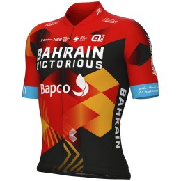 Maglia da ciclismo a maniche corte Bahrain Victorious 2023 - Squadra ciclistica professionale ALE
