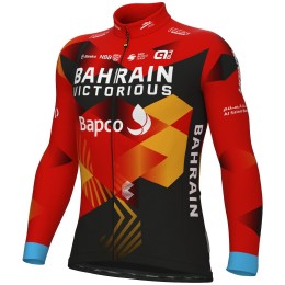 Maglia da ciclismo a maniche lunghe Bahrain Victorious 2023 - Squadra ciclistica professionale ALE