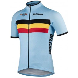 Maglia ciclismo BELGIO 2022 manica corta (cerniera lunga) nazionale di ciclismo