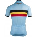 Maglia ciclismo BELGIO 2022 manica corta (cerniera lunga) nazionale di ciclismo Maglia ciclismo BELGIO 2022 manica corta (cerniera lunga) nazionale di ciclismo