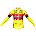Bingoal WB 2023 maglia da ciclismo manica lunga squadra di ciclismo professionale