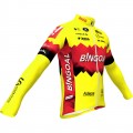 Bingoal WB 2023 maglia da ciclismo manica lunga squadra di ciclismo professionale