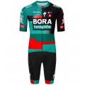 Pantaloncini con bretelle BORA-hansgrohe 2023 della squadra di ciclismo professionale