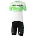 Cannondale FACTORY RACING 2022 Maglia da ciclismo manica corta bianca (cerniera lunga) Squadra di ciclismo professionale