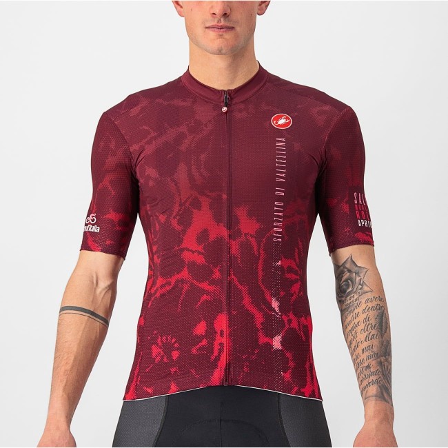 Maglia tappa Giro d'Italia 2022 SFORZATO maglia ciclismo manica corta Maglia tappa Giro d'Italia 2022 SFORZATO maglia ciclismo manica corta